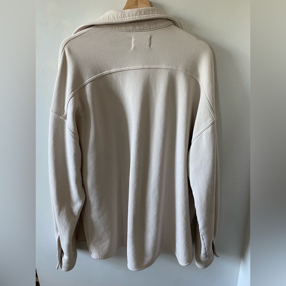 SOLD Aritzia Wilfred Terry fleece shacket - Picture 2 of 3